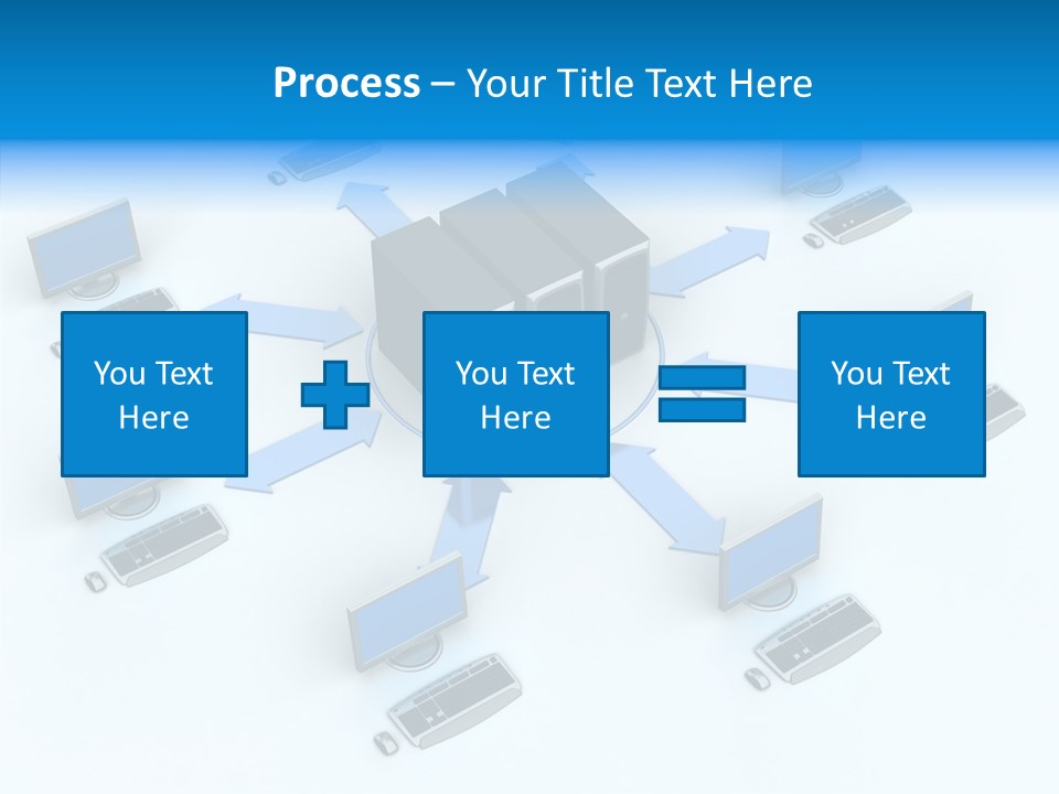 Corporate Chair Together PowerPoint Template