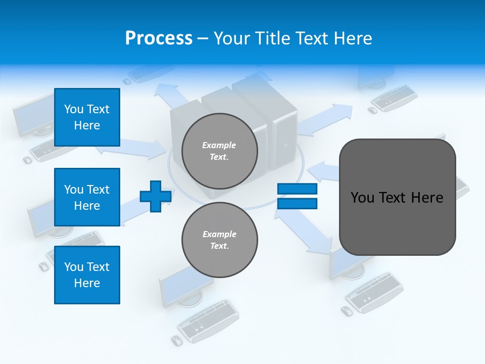 Corporate Chair Together PowerPoint Template