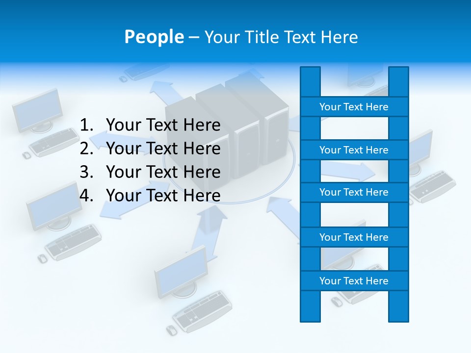 Corporate Chair Together PowerPoint Template