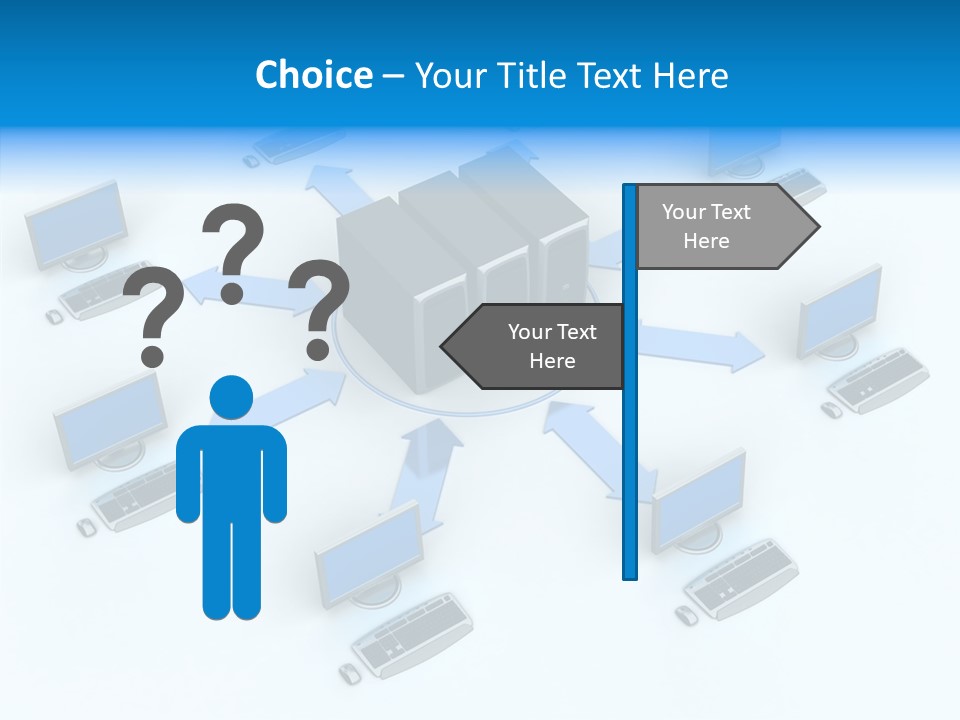 Corporate Chair Together PowerPoint Template