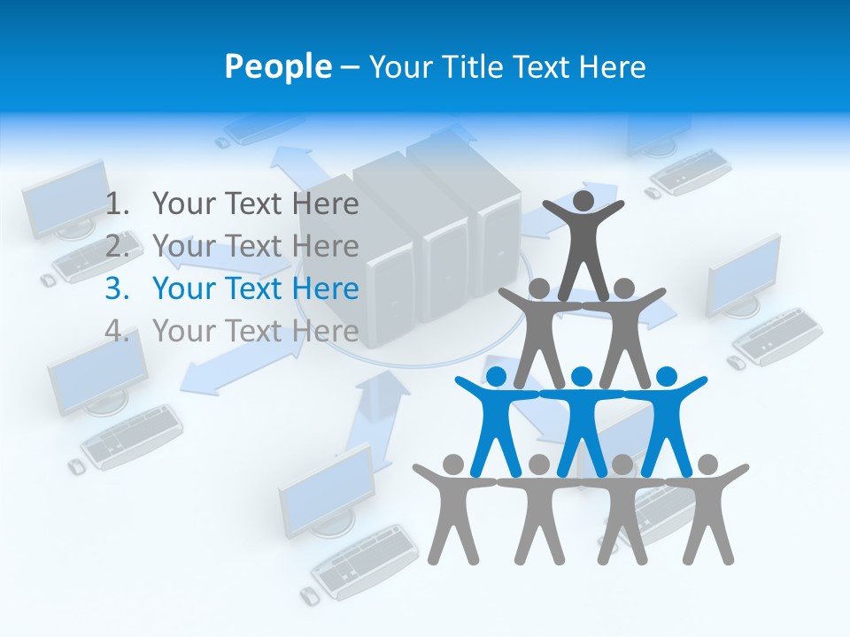 Corporate Chair Together PowerPoint Template