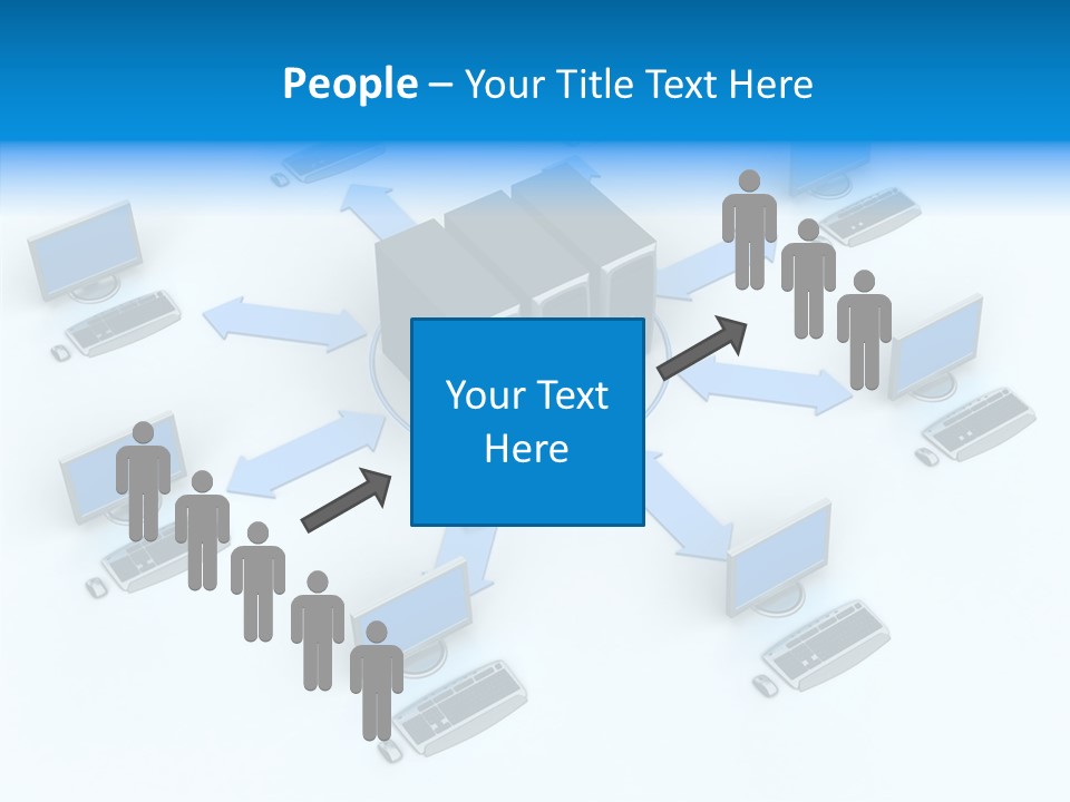 Corporate Chair Together PowerPoint Template