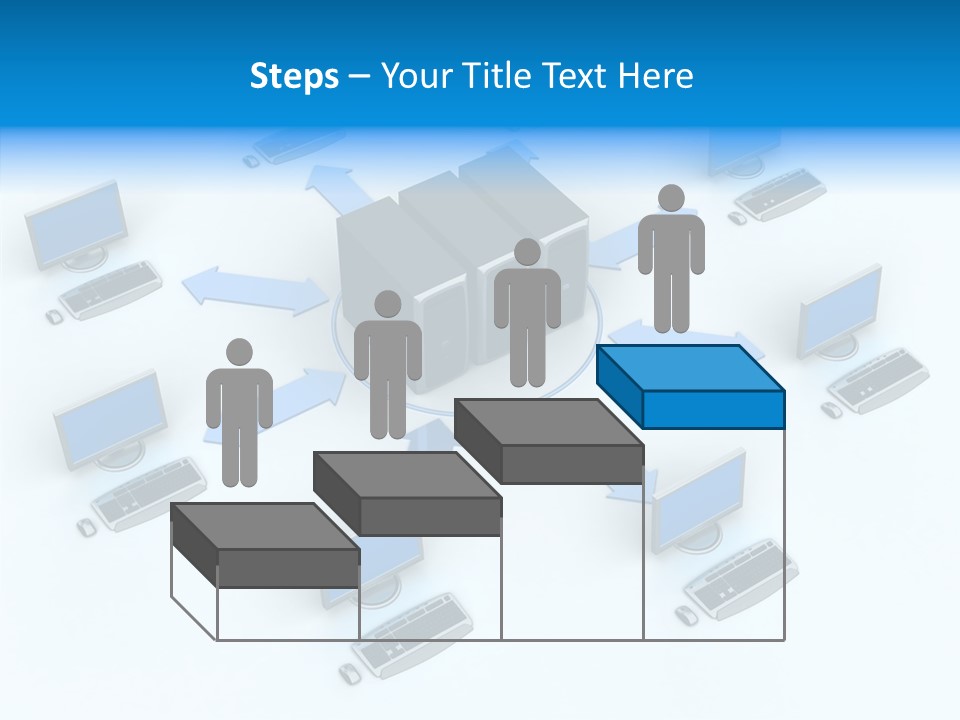 Corporate Chair Together PowerPoint Template