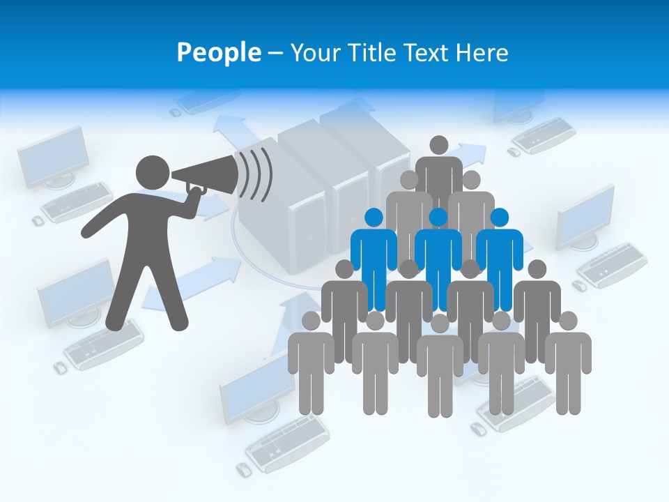 Corporate Chair Together PowerPoint Template