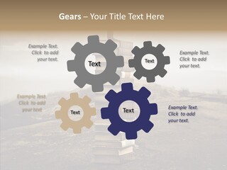 Book Pile Wisdom PowerPoint Template