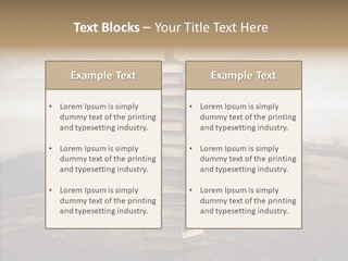 Book Pile Wisdom PowerPoint Template