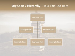 Book Pile Wisdom PowerPoint Template