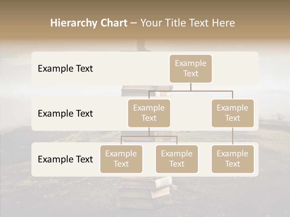 Book Pile Wisdom PowerPoint Template