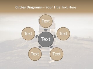 Book Pile Wisdom PowerPoint Template