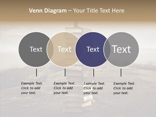 Book Pile Wisdom PowerPoint Template