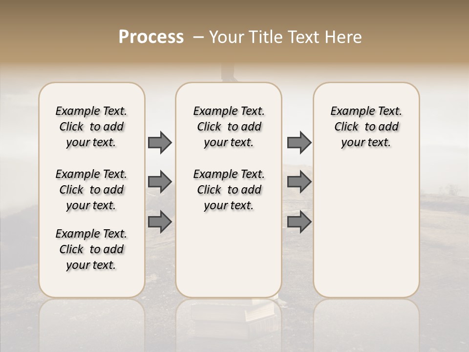 Book Pile Wisdom PowerPoint Template