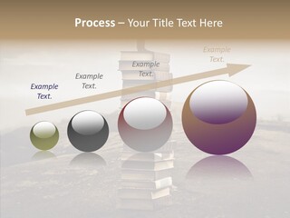 Book Pile Wisdom PowerPoint Template
