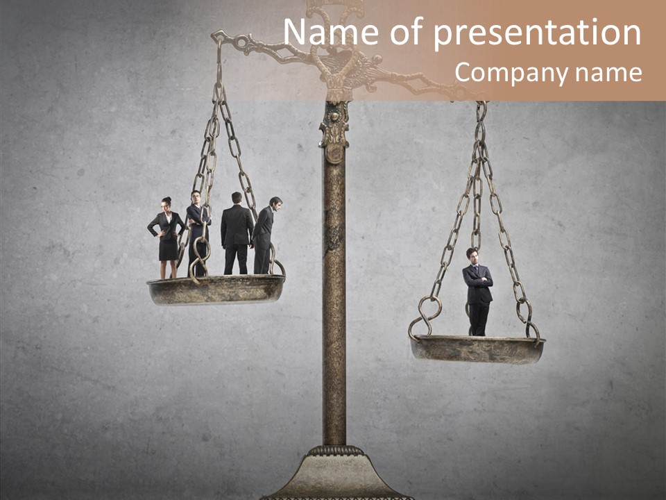 Company Law Prominence PowerPoint Template