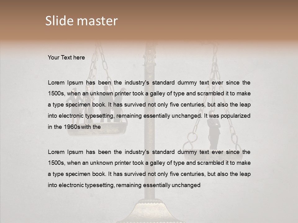 Company Law Prominence PowerPoint Template