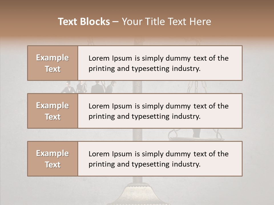 Company Law Prominence PowerPoint Template