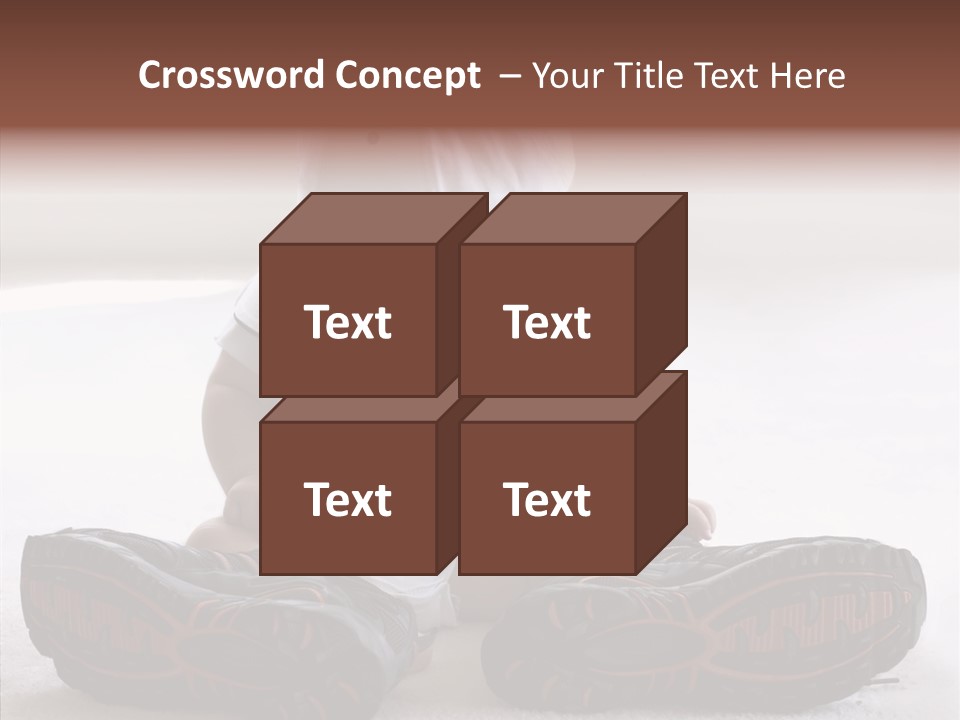 Boy Toddler Few PowerPoint Template