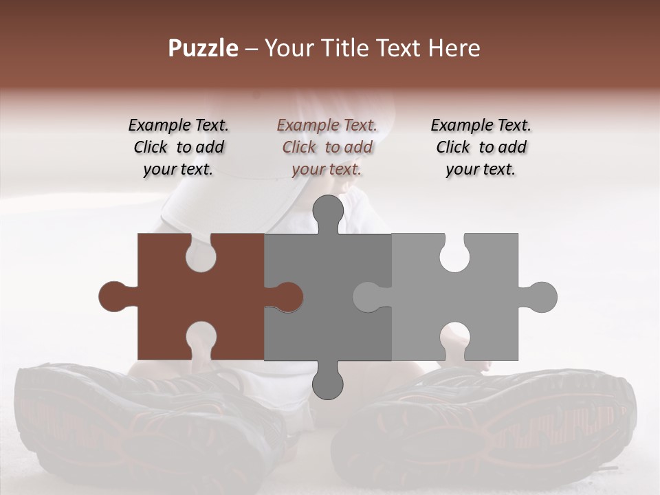 Boy Toddler Few PowerPoint Template