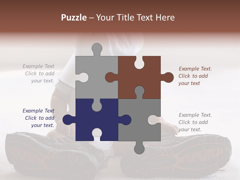 Boy Toddler Few PowerPoint Template