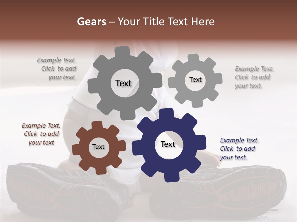 Boy Toddler Few PowerPoint Template