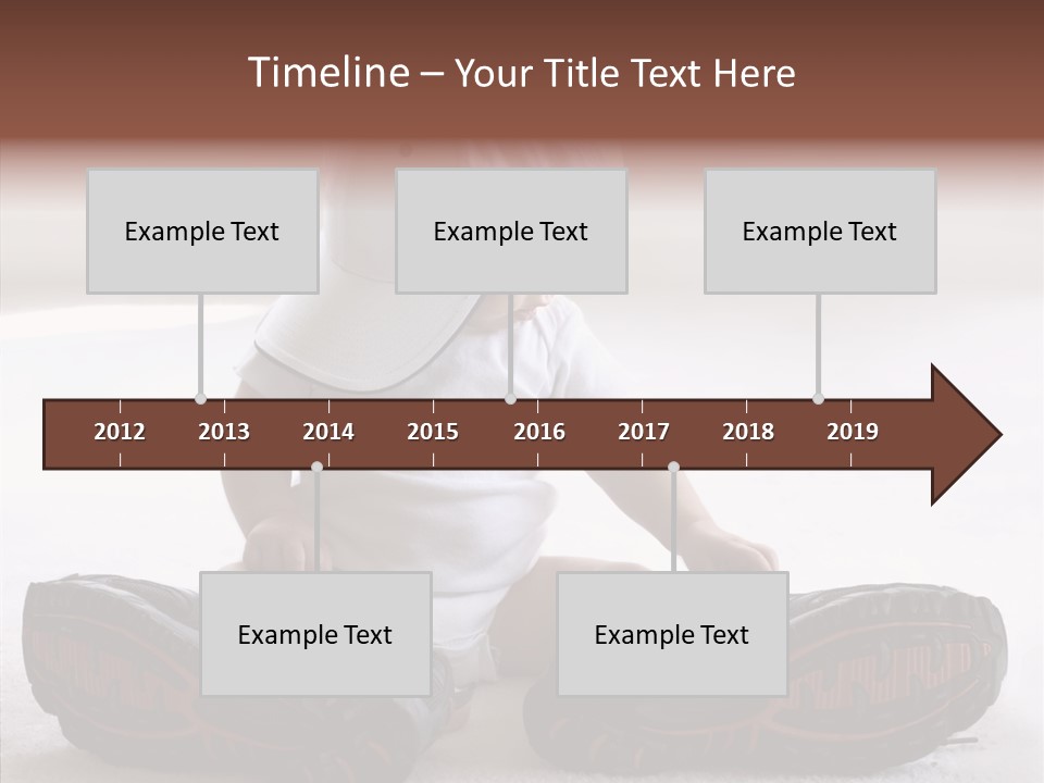 Boy Toddler Few PowerPoint Template