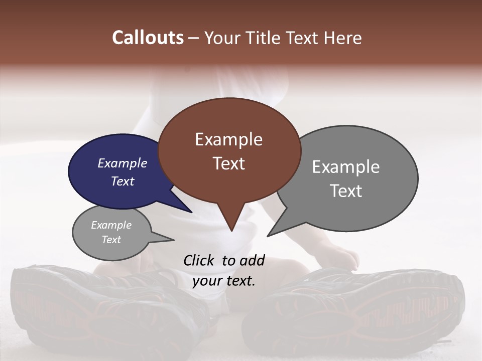 Boy Toddler Few PowerPoint Template