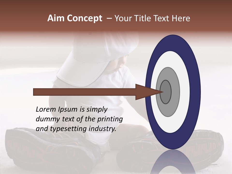 Boy Toddler Few PowerPoint Template