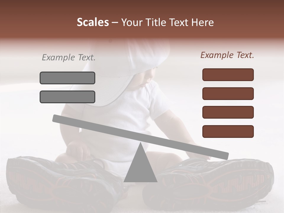 Boy Toddler Few PowerPoint Template