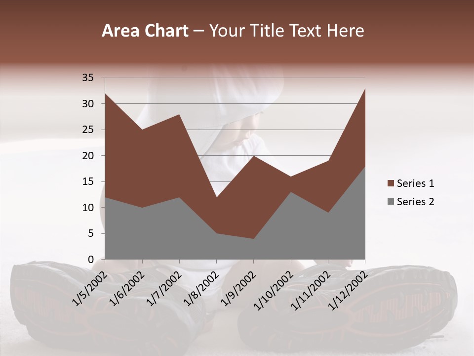 Boy Toddler Few PowerPoint Template
