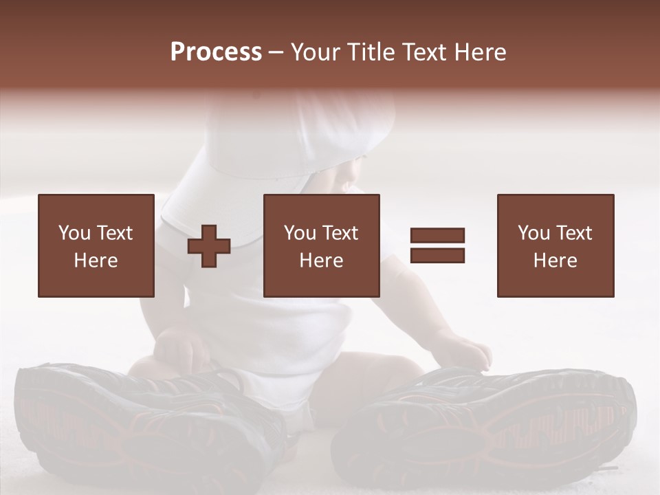 Boy Toddler Few PowerPoint Template