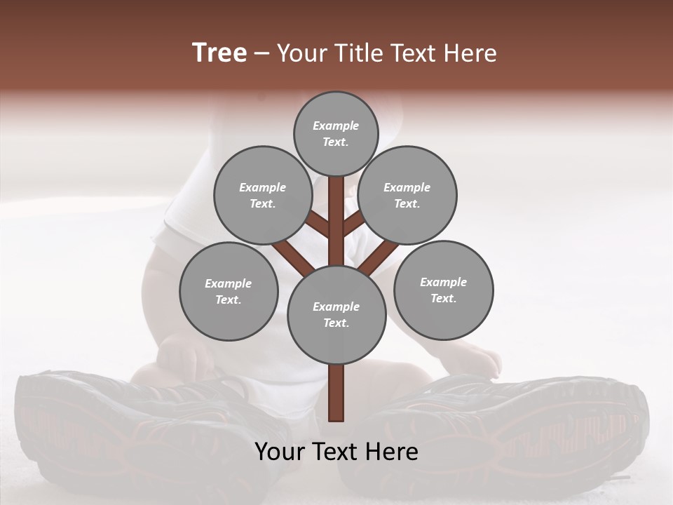 Boy Toddler Few PowerPoint Template