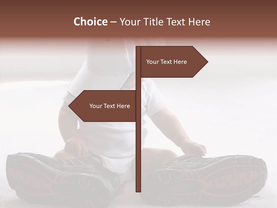 Boy Toddler Few PowerPoint Template