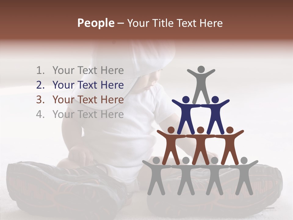 Boy Toddler Few PowerPoint Template