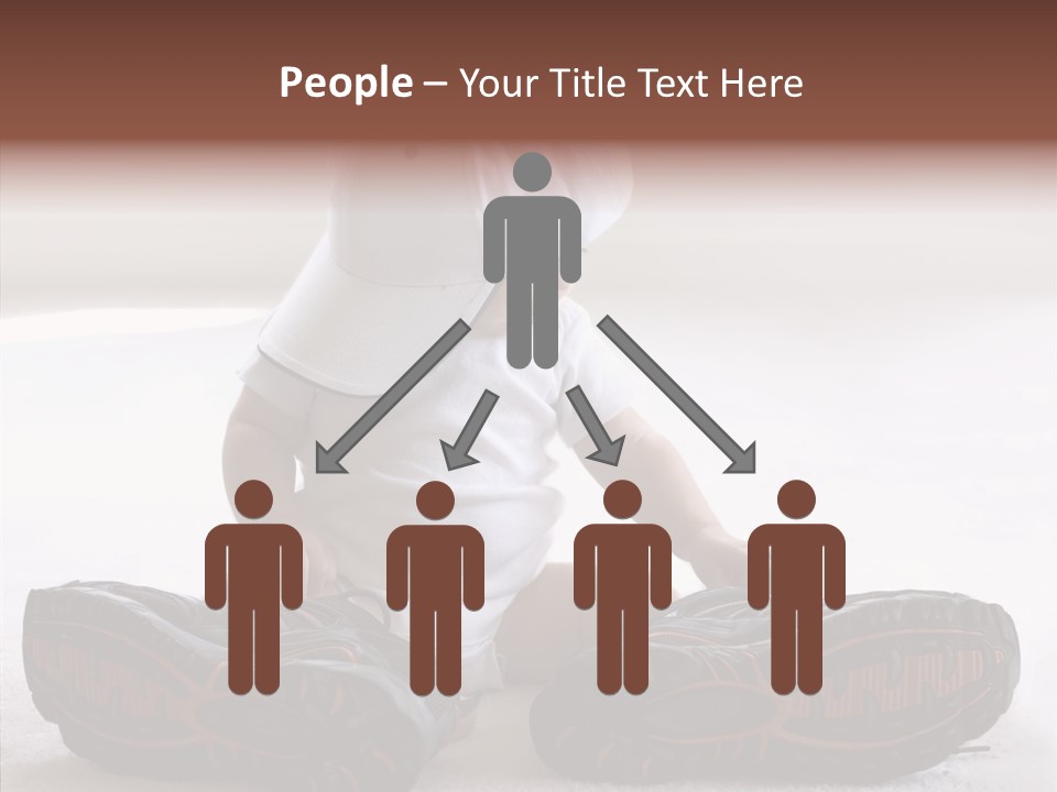 Boy Toddler Few PowerPoint Template