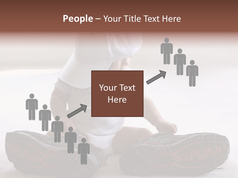 Boy Toddler Few PowerPoint Template