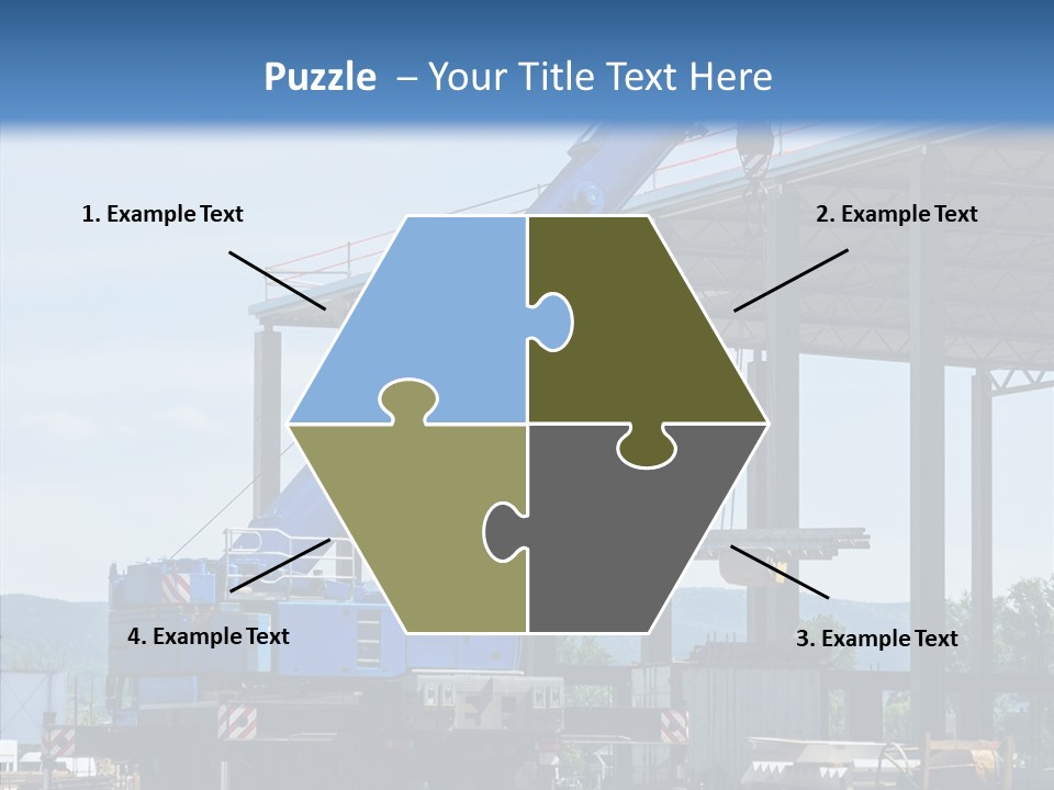 Metal Machine Automobile PowerPoint Template