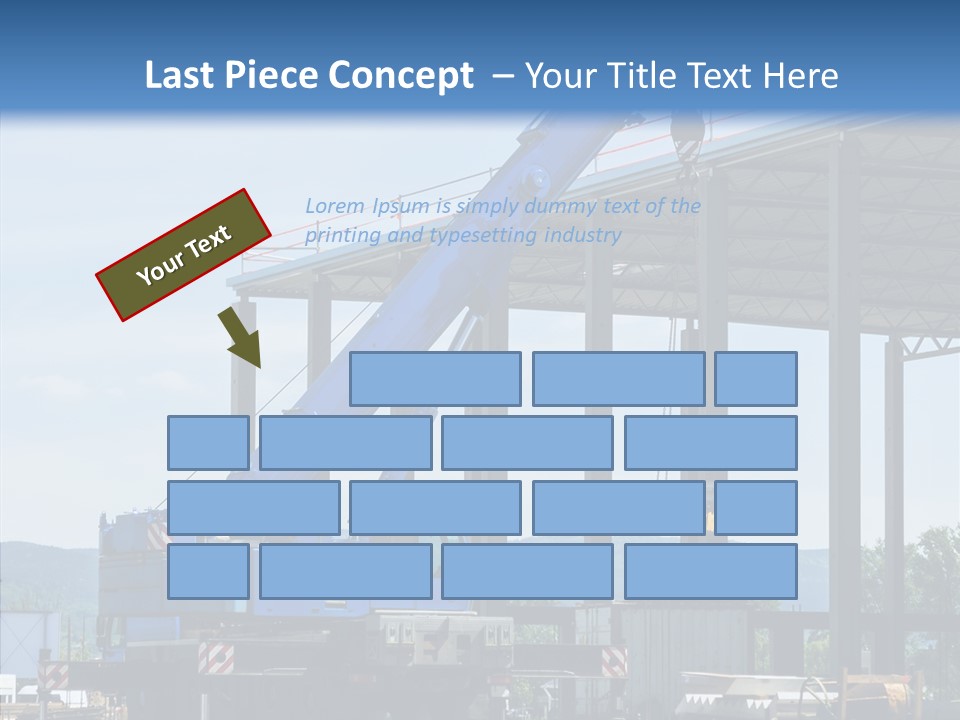 Metal Machine Automobile PowerPoint Template