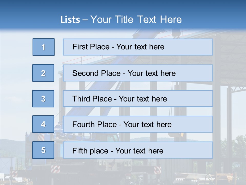 Metal Machine Automobile PowerPoint Template