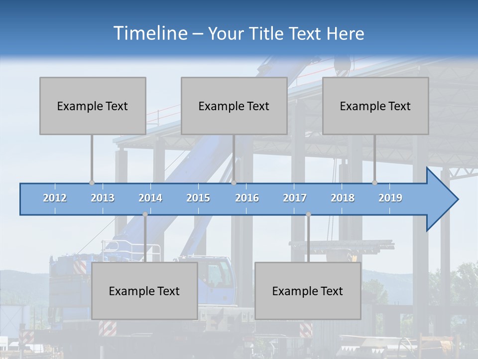 Metal Machine Automobile PowerPoint Template