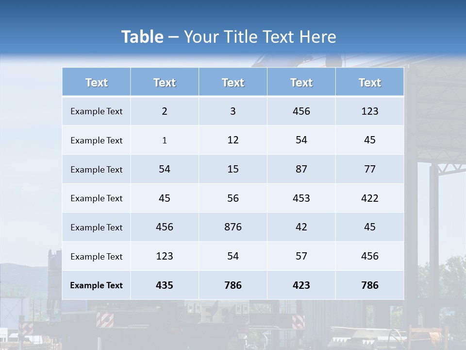 Metal Machine Automobile PowerPoint Template