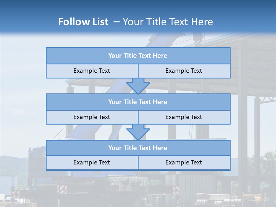 Metal Machine Automobile PowerPoint Template