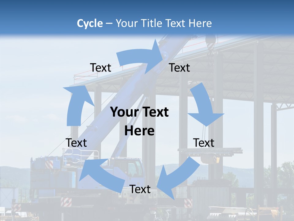 Metal Machine Automobile PowerPoint Template