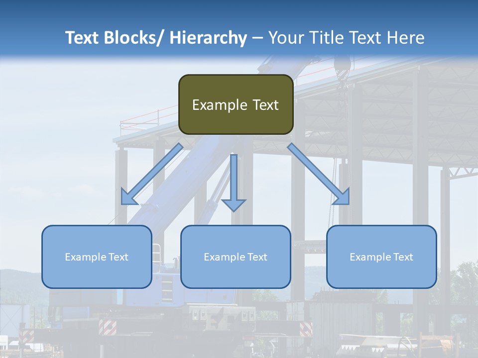 Metal Machine Automobile PowerPoint Template