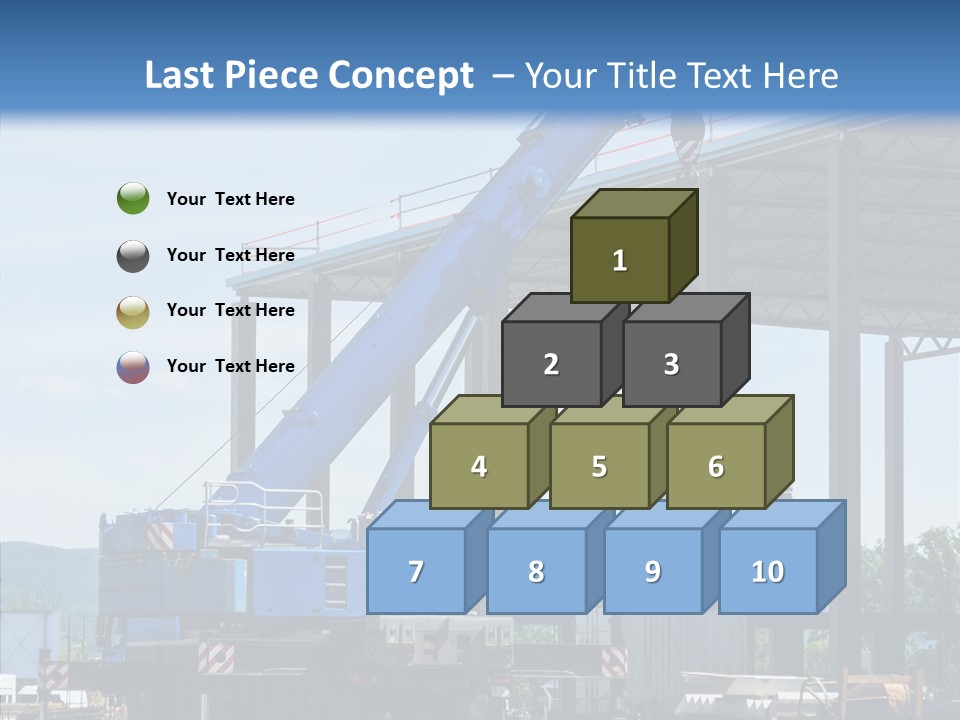 Metal Machine Automobile PowerPoint Template