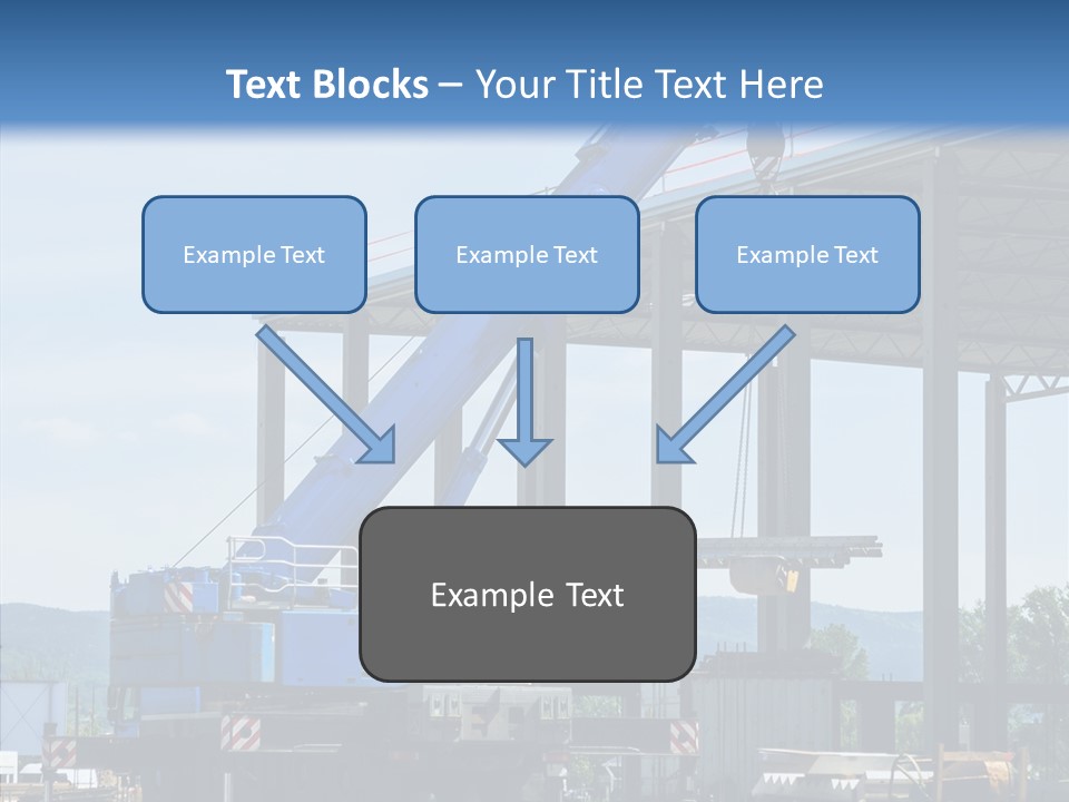 Metal Machine Automobile PowerPoint Template