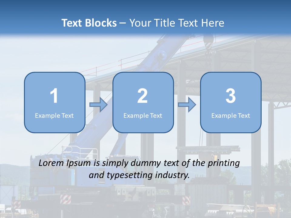 Metal Machine Automobile PowerPoint Template