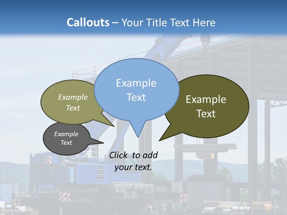 Metal Machine Automobile PowerPoint Template