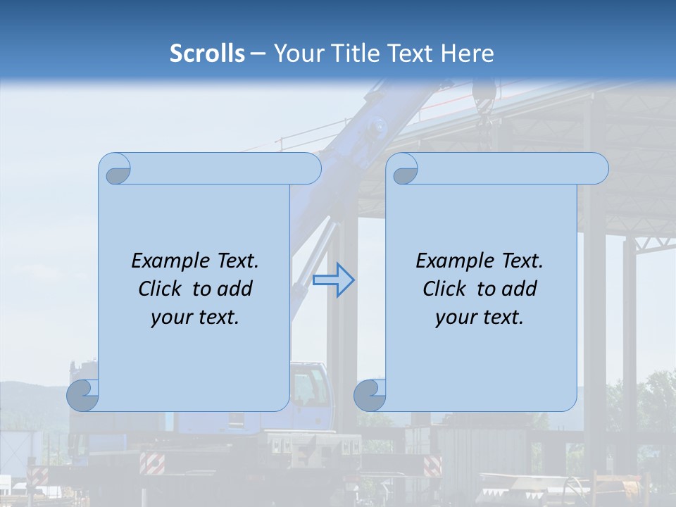 Metal Machine Automobile PowerPoint Template