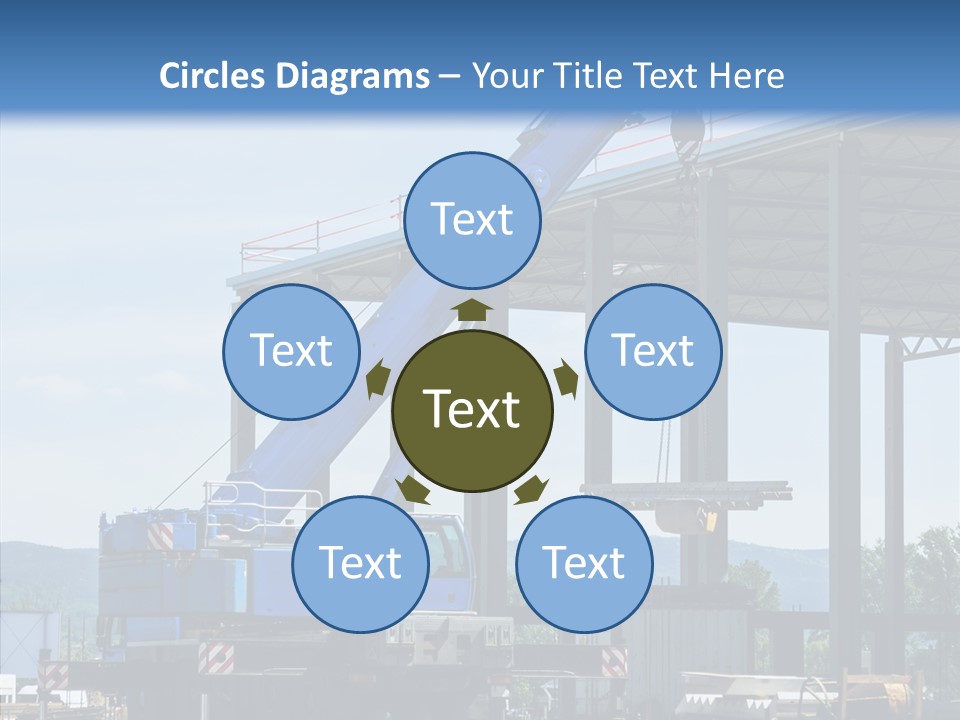 Metal Machine Automobile PowerPoint Template
