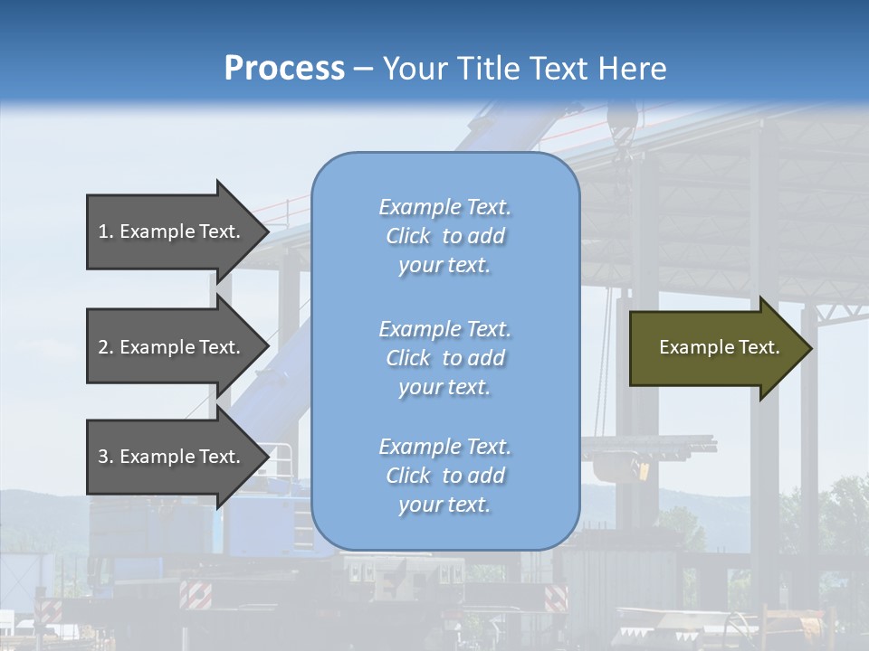 Metal Machine Automobile PowerPoint Template