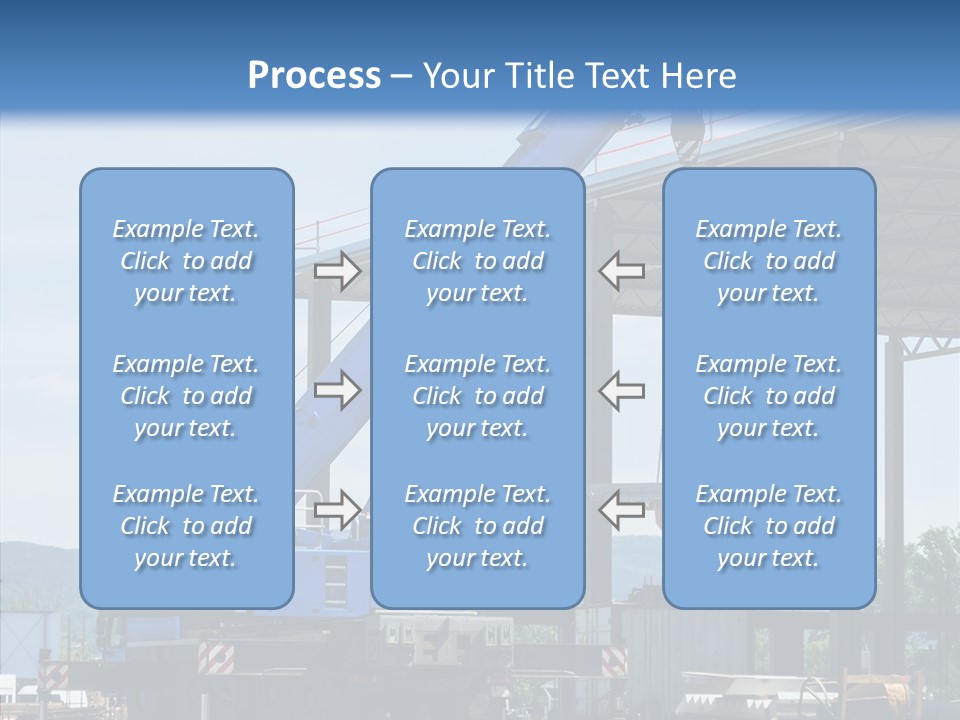 Metal Machine Automobile PowerPoint Template